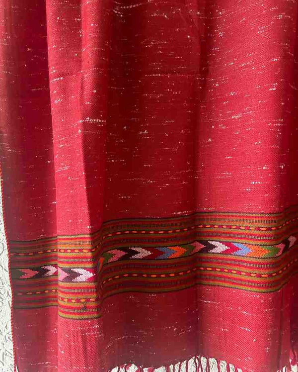 KULLU WEAVING HANDWOVEN MERINO WOOL SHAWL