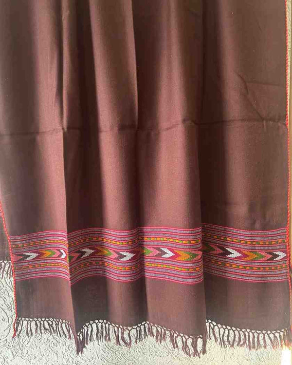 KULLU WEAVING HANDWOVEN MERINO WOOL SHAWL