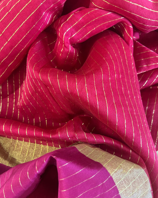 Chanderi Handwoven Saree