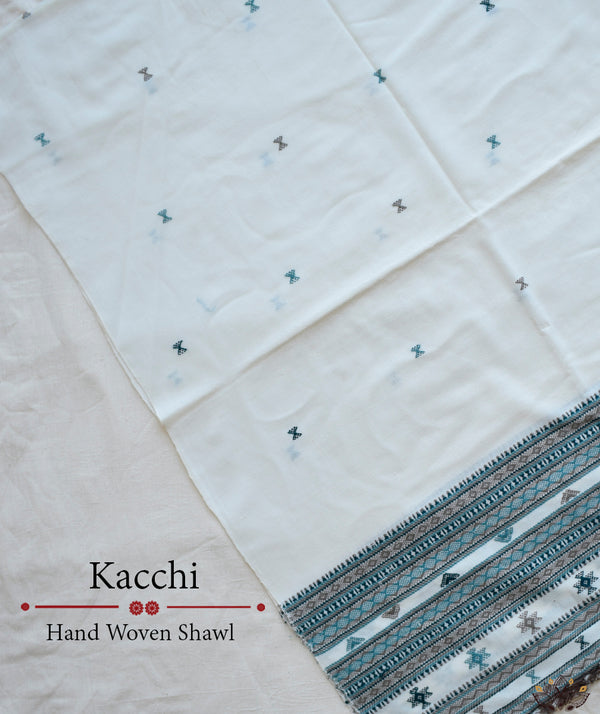 KACCHI WOOLEN HANDWOVEN SHAWL