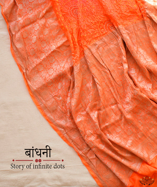 BANDHANI SILK SAREE
