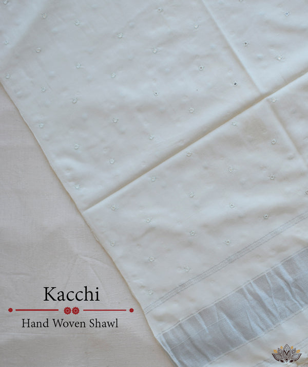 KACCHI WOOLEN HANDWOVEN SHAWL