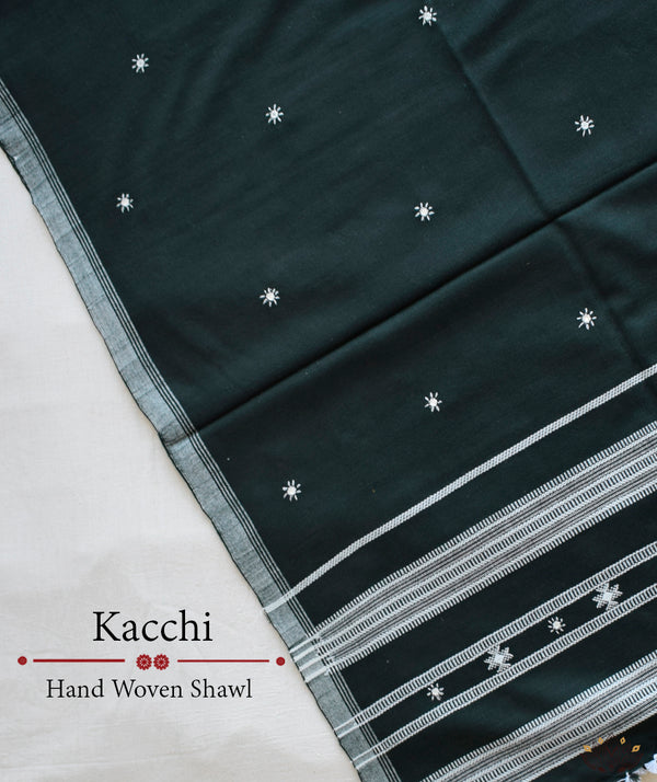 KACCHI WOOLEN HANDWOVEN SHAWL