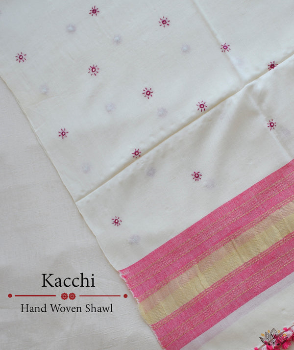 KACCHI WOOLEN HANDWOVEN SHAWL