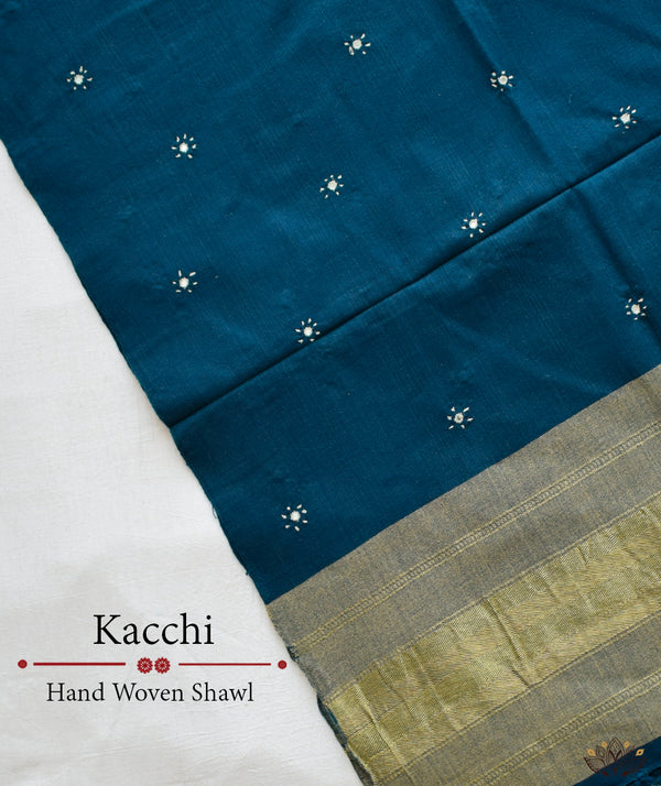 KACCHI WOOLEN HANDWOVEN SHAWL