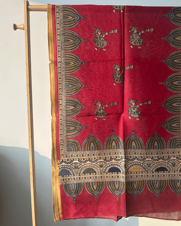 Mata ni Pachedi Chanderi Stole