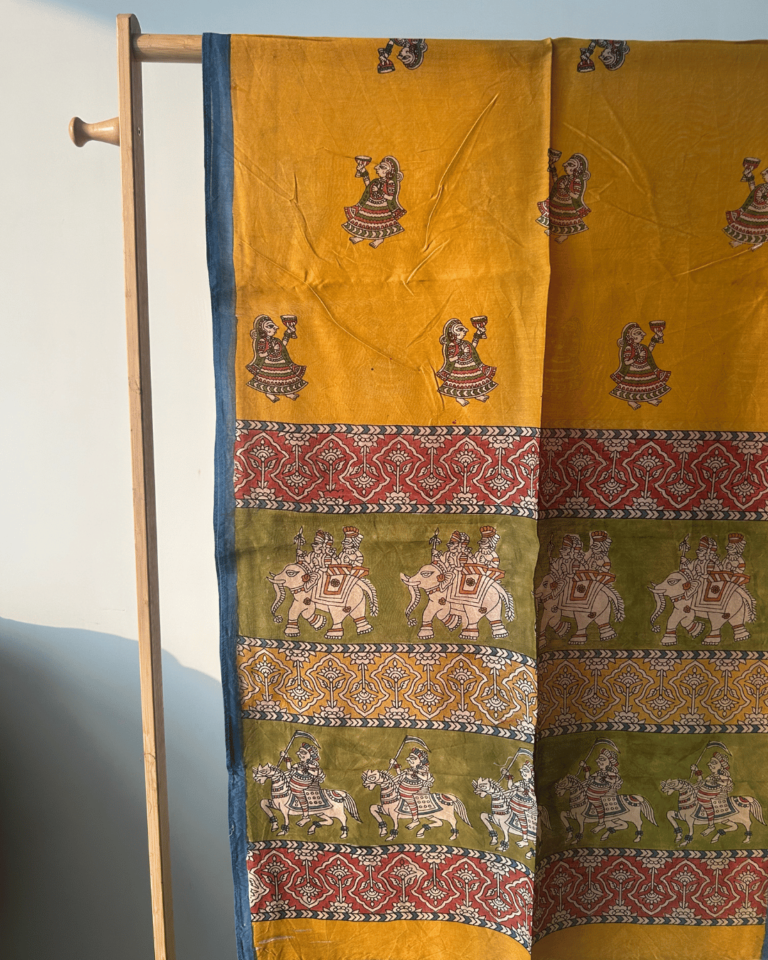 Mata ni Pachedi Chanderi Stole