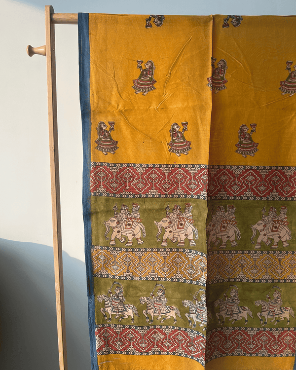 Mata ni Pachedi Chanderi Stole