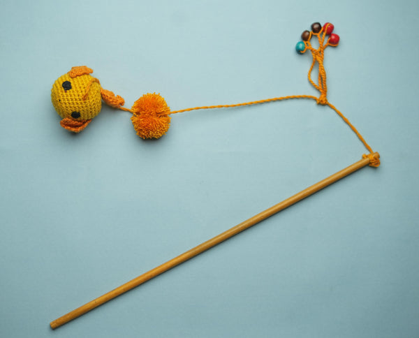 IndieGood Pufferfish Wandtoy for Cats