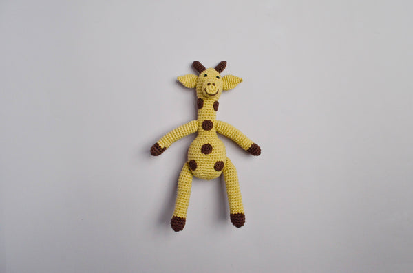 Giraffe Knitties-Brown