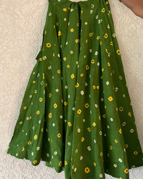 Bandhini Kali Lehenga