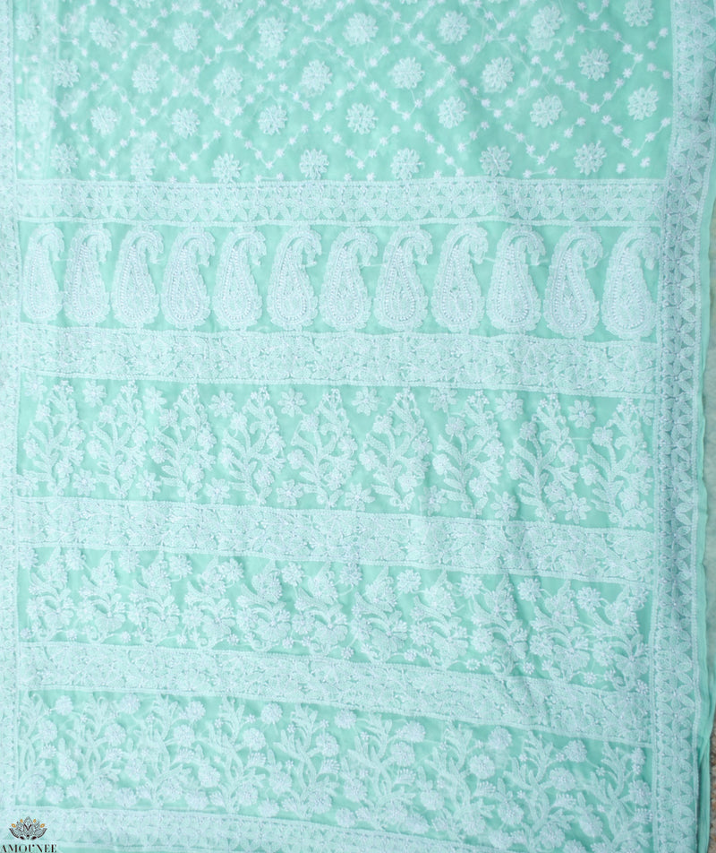 Chikankari Hand Embroidered Saree