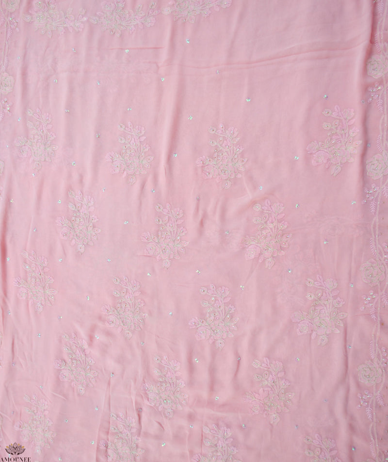 Chikankari Hand Embroidered Saree