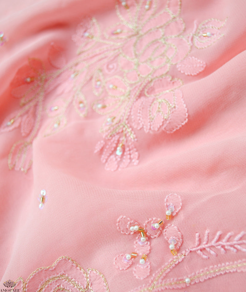 Chikankari Hand Embroidered Saree