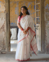 EXCLUSIVE JAMDANI COTTON HANDWOVEN SAREE