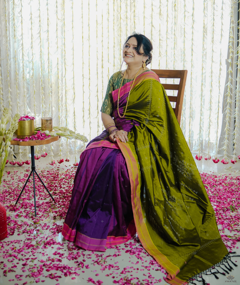 TANGALIYA SILK HANDWOVEN SAREE