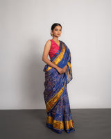 Silk Single Ikat Patola Saree