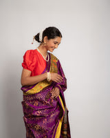 Silk Single Ikat Patola Saree