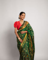 Silk Single Ikat Patola Saree