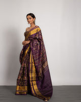 Silk Single Ikat Patola Saree