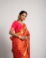 Silk Single Ikat Patola Saree