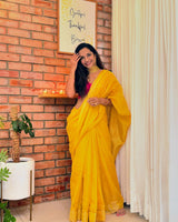 Chanderi Handwoven Saree