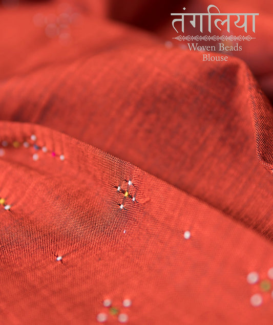 TANGALIYA COTTON HANDWOVEN BLOUSE PIECE