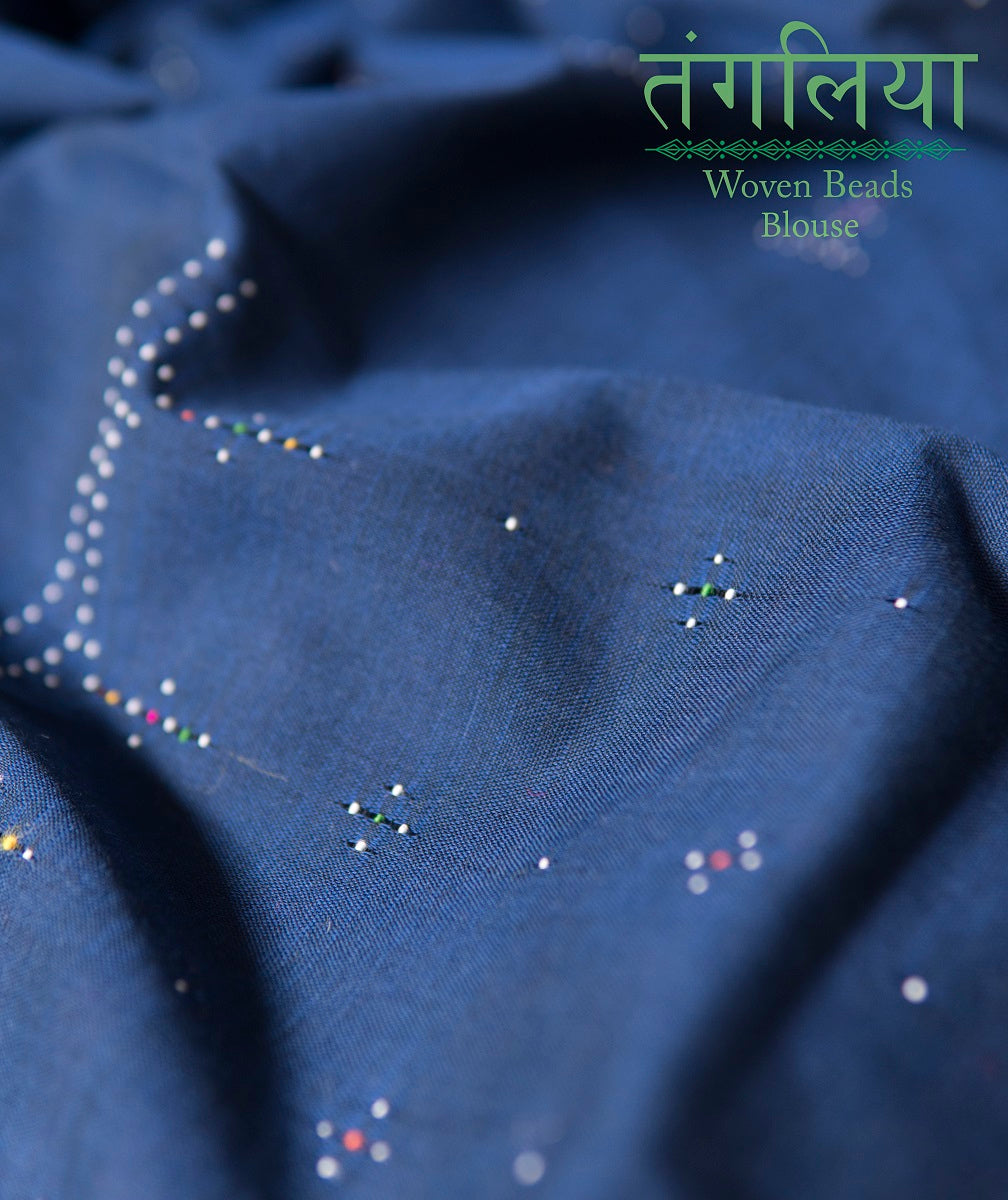 TANGALIYA COTTON HANDWOVEN BLOUSE PIECE