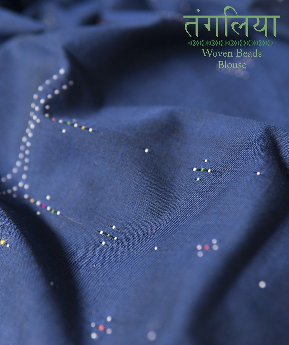 TANGALIYA COTTON HANDWOVEN BLOUSE PIECE