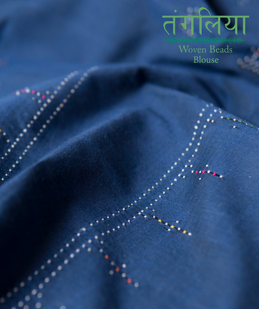 TANGALIYA COTTON HANDWOVEN BLOUSE PIECE