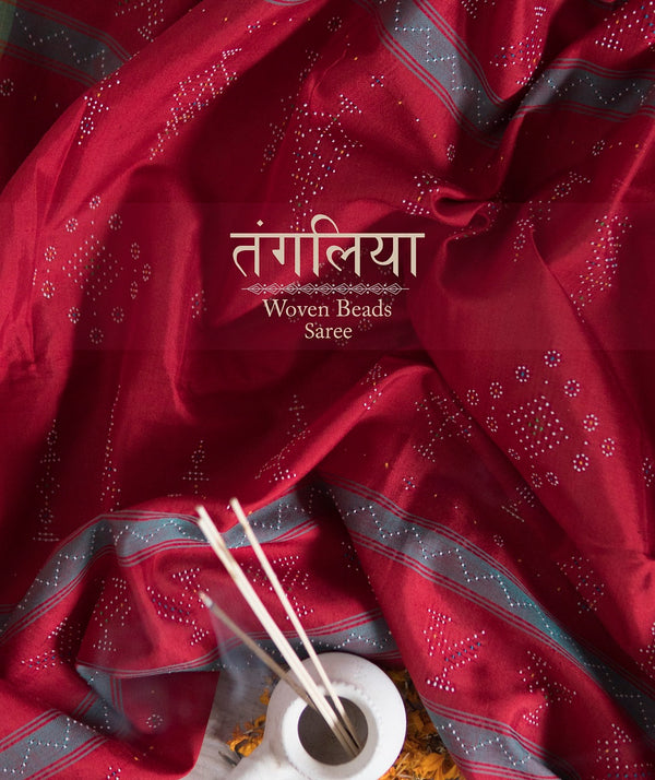 TANGALIYA COTTON-SILK HANDWOVEN SAREE