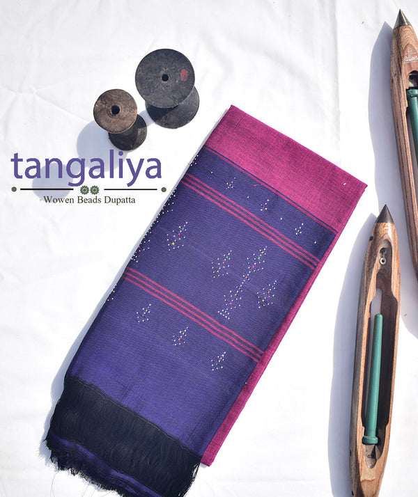 TANGALIYA COTTON HANDWOVEN DUPATTA