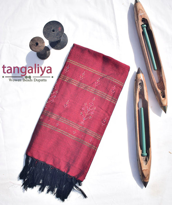 TANGALIYA COTTON HANDWOVEN DUPATTA