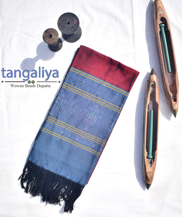 TANGALIYA COTTON HANDWOVEN DUPATTA