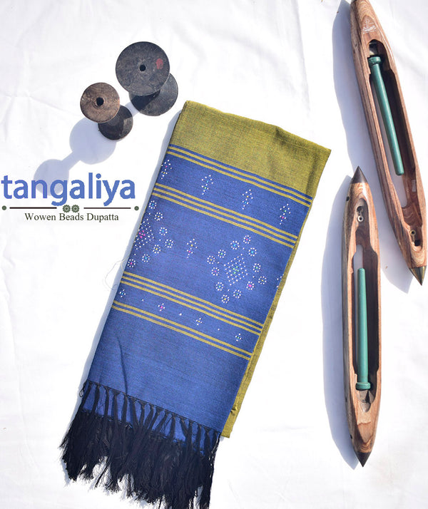 TANGALIYA COTTON HANDWOVEN DUPATTA