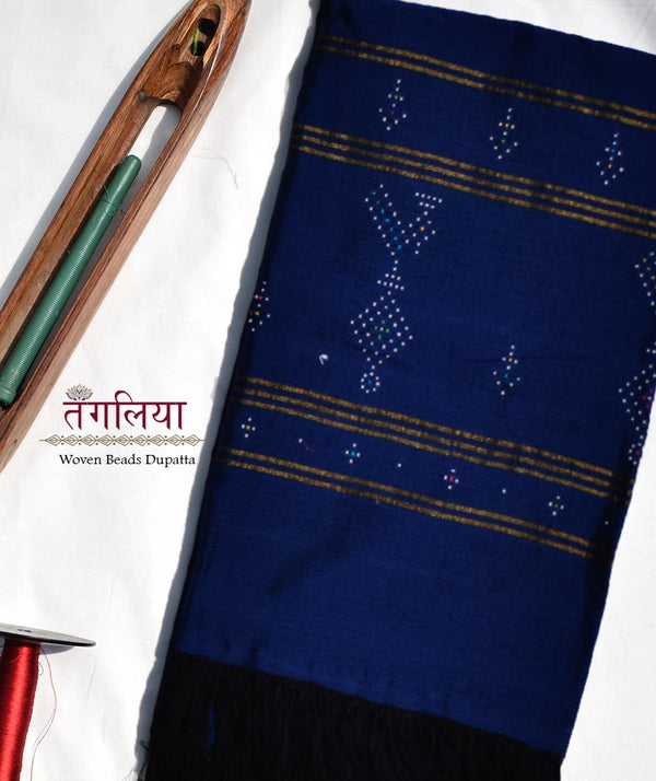 TANGALIYA COTTON HANDWOVEN DUPATTA