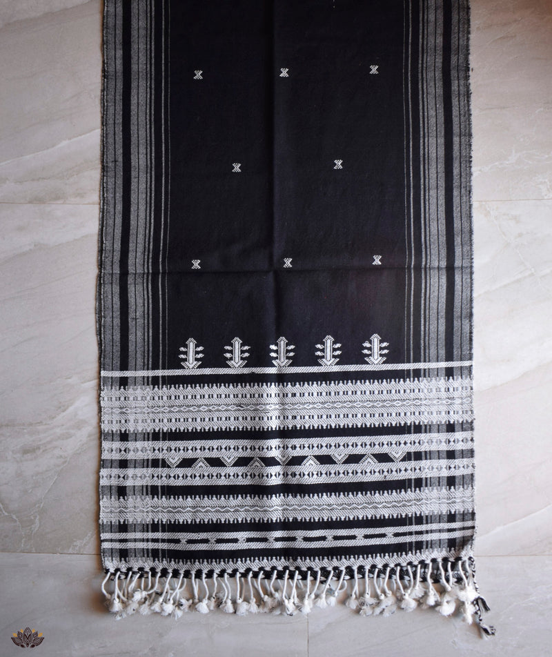 Kacchi Woolen Handwoven Stole