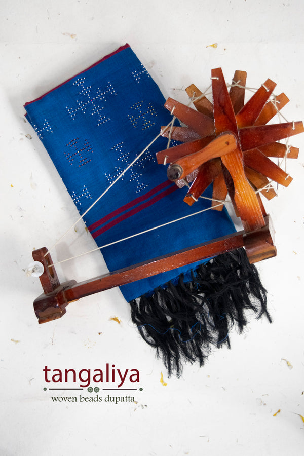 TANGALIYA COTTON HANDWOVEN DUPATTA