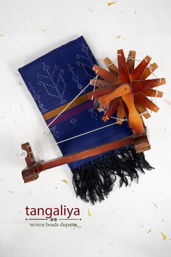 TANGALIYA COTTON HANDWOVEN DUPATTA