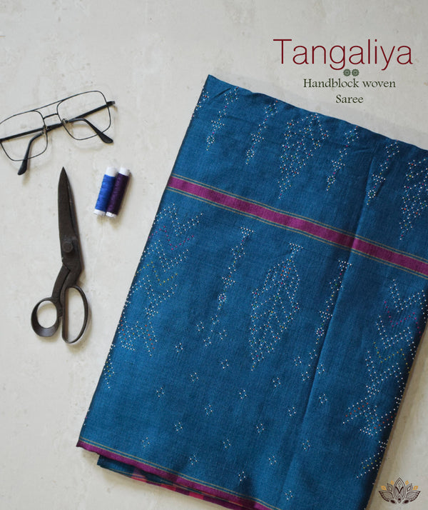 TANGALIYA SILK HANDWOVEN SAREE