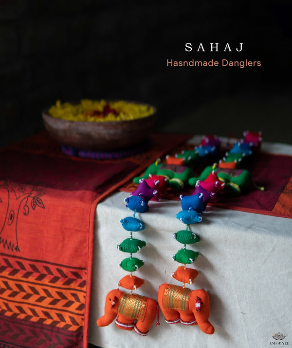 Sahaj Handmade Dangler (set of 2)