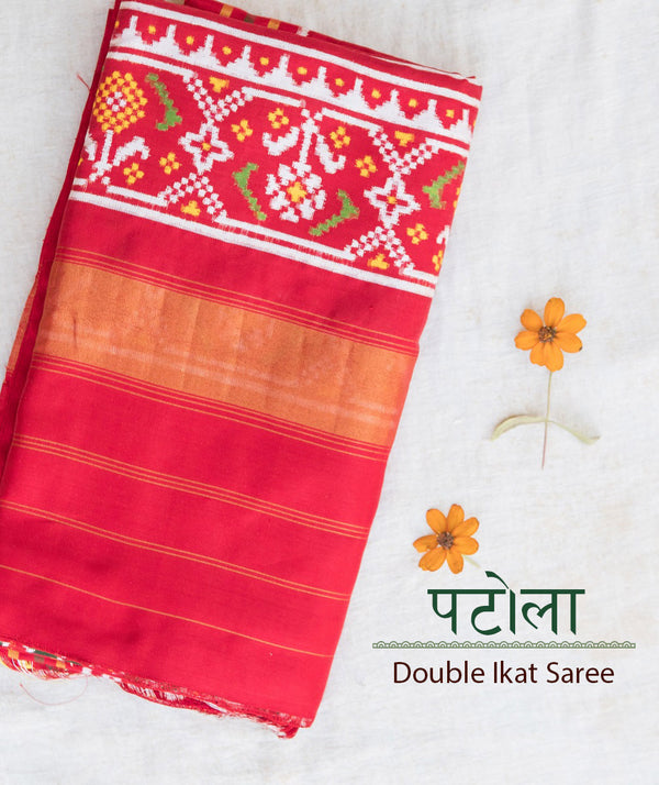 Double Ikat Patola Saree