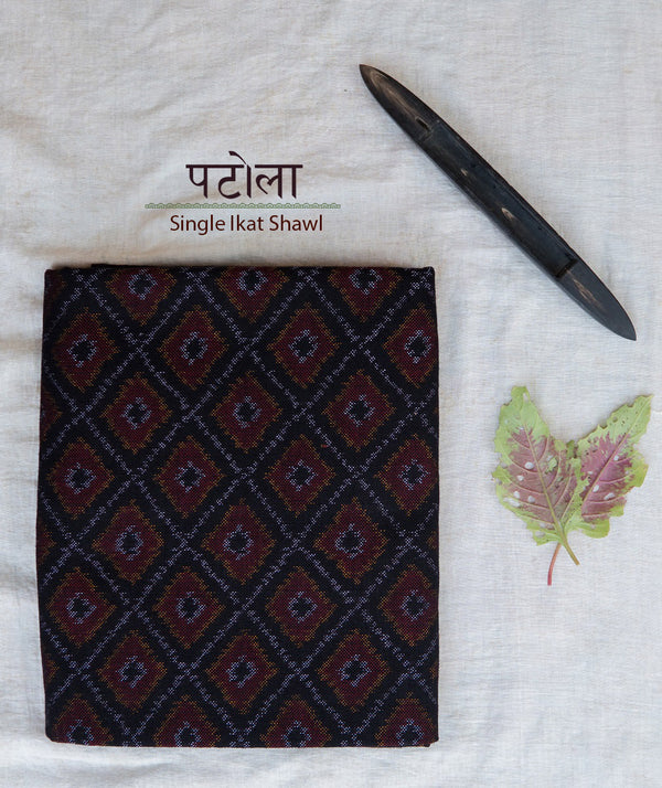 Single Ikat Patola Shawl