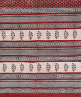 Cotton Bagru Handblock Printed Saree