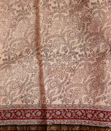 Chanderi Bagru Handblock Printed Saree