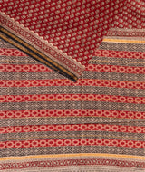 Chanderi Bagru Handblock Printed Saree