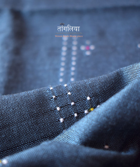 TANGALIYA COTTON HANDWOVEN BLOUSE PIECE