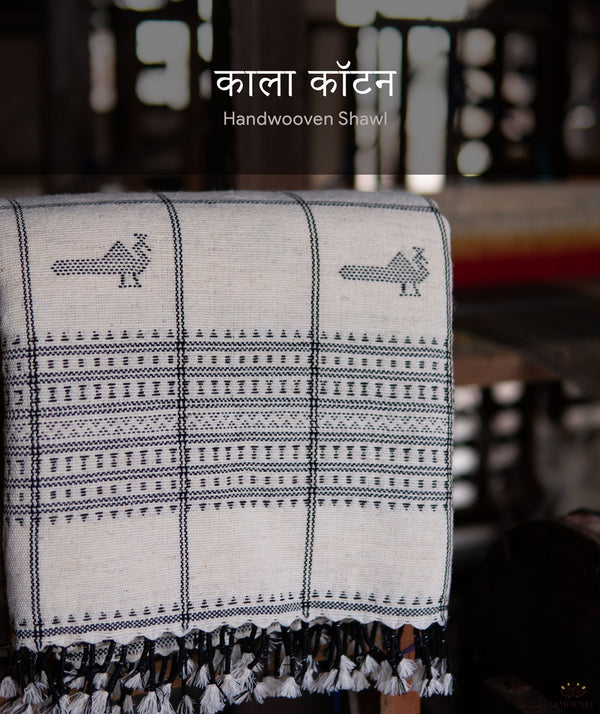 KACCHI HAND WOVEN WOOLEN SHAWLS