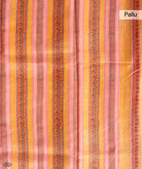 Sanganeer Tussar Handblock Printed Saree