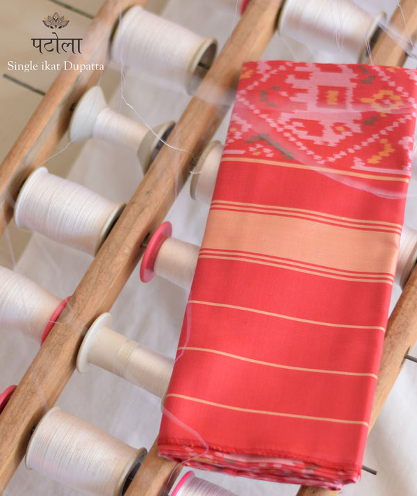 SINGLE IKAT PATOLA DUPATTA - new